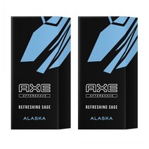 AXE 에프터 쉐이브 알래스카 Aftershave Alaska 100ml 2팩, 1세트