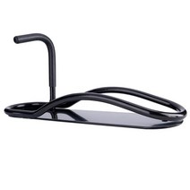 DAMMAIDDAO MTB 행거 수직 실내 창고 스틸 홀더 자전거 랙, 강철, 검정