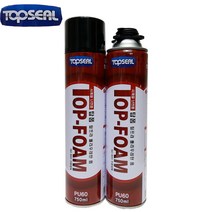 탑프라 탑씰 탑폼 750ml 우레탄폼 건용 낱개 실용적