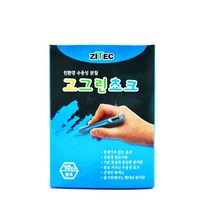 고그린 초크 파랑색 (1갑10개입) - 물크레용 [W027FEB], com__ 본상품선택, com__ 1