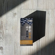 대상웰라이프 더 좋은 두유 190ml, 검은콩무가당두유 4박스 96개