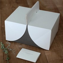 박스 케이크 선물 예쁜 상자 종이 손잡이 포장 11111EA, 쿠팡@ 본상품선택
