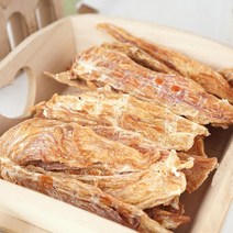 칭찬간식 중형견간식 치킨안심육포 노즈워크용간식