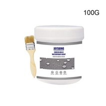 침투 방수액 완결 바르는 방수제 욕실방수 페인트 베란다 옥상 30100300g 투명 방수 에이전트 화장실 누출 방지 접착제 강력한 본딩 접착제 실란트 보이지 않는 접착제 욕실, 100 그램