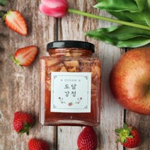 수제청 수제 사과딸기청 생딸기사과청 애플베리 딸기라떼 580ml, 애플베리(사과딸기)청 580ml