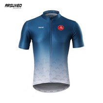 남성 반팔 사이클링 저지 퀵드라이 MTB 저지 지퍼 산악자전거 셔츠 로드 자전거 의류 반사 긴팔