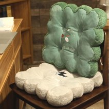 거실 소파 사무실 두껍고 따뜻한 캐릭터 방석, 고양이 (원형)