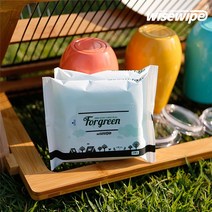 야외 수세미 2P 세제일체형 캠핑 포그린 5매 일회용 86465EA, 상품선택, 본상품