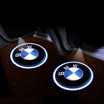 자동차 하차 도어 라이트 LED 감성 도어 프로젝션 웰컴 조명, C 1호 BMW  배터리 6개/도어 4개를 2개 촬영하