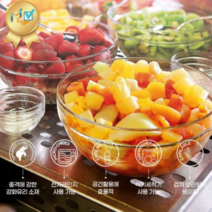 엠필러볼 5호 12Cm 강화유리볼 그릇 전자레인지 가능 믹싱 베이킹 루미낙 정품 / 유리볼 유리그릇 믹싱볼 루미낙유리볼