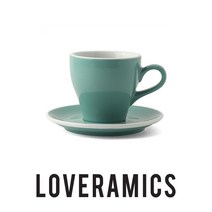 러브라믹스 튤립 라떼 카페 커피잔오션그린 280ml, 옵션선택