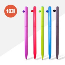 국산롤리팝볼펜 (0.7mm/1자루) X 10개 - 2022975EA, 쿠팡 랜덤, 쿠팡 본상품선택