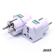 KR 돼지코 멀티 변환 플러그 220V 110V 어댑터 아답터 중국 유럽 해외가전 JNHKR, A-1]변환플러그.(멀티Y돼지코_일반형/1+1)
