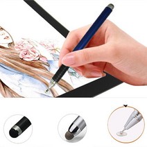 갤럭시탭4 10.1 웅진북클럽패드 SM-T536 3mm 얇은 초미세 터치펜, 1개, 실버