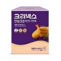 크리넥스 안심 3겹 뽑아쓰는 키친타올 140매, 4개입, 1개