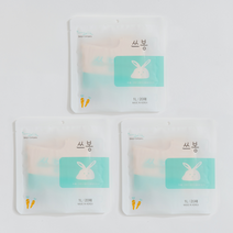 쓰봉 음식물 쓰레기봉지 1L, 쓰봉 1리터 3팩 (60매)