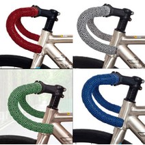 자전거 핸들 바 그립 테이프 로드 픽시 싸이클 손잡이 바테잎 바테입, 2개, 레드 - 2개 세트