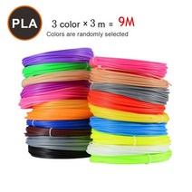 3D 인쇄 펜 3D 펜 OLED 디스플레이 아트 공예 인쇄 PLAABS 필라멘트 3D 드로잉 프린터 어린이성인 크리 118, 9M PLA