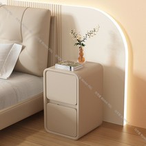 침대옆 선반 협탁 테이블 2단 사이드테이블 원룸 투룸 자취방 꾸미기 7색, 카키_40x40x50cm