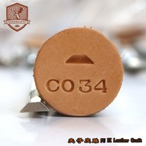 가죽 공예 인쇄 도구 스테인레스 스틸 zhongjiang 정맥과 미세 C025, C034
