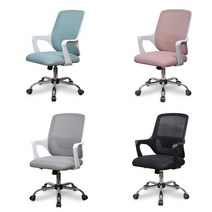 cp-106 107 학생의자 책상 메쉬 컴퓨터 의자 1인, 블랙