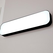 LED 시스템 심플 욕실등 30W 블랙 삼성모듈 플리커프리