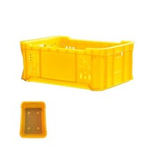 두부판 콘티박스 다용도 식품 운반 상자 사각 플라스틱 바구니 2개, 상자6-1호 2개