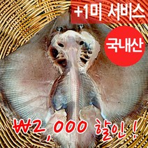 장스토어 반건조 간재미 2-5미 20-30cm 외 10종 자연건조 군산항 직송, 3마리, 02_간재미(중) 27cm내외