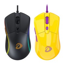 다얼유 A960 스톰 게이밍 마우스 비타공 초경량 65g, JOY3 본상품선택, JOY3 블랙