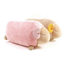 오야스미양 캐릭터 허리 진동쿠션 쇼파쿠션, 핑크