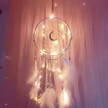 [젊은이마켓] 달 드림캐쳐 무드등 조명 썬캐처, 제품선택:문라이트 드림캐쳐 / 색상선택:민트