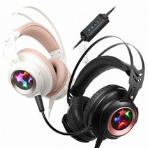 id COX CH60 사운드플러스 리얼 7.1 진동 RGB LED 게이밍 헤드셋 (블랙), 1