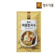 [청수식품] 청수 해물칼국수 1인분 110g x 1봉, 단품