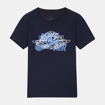 조던 주니어 라운드 반소매 티셔츠 956890 블랙