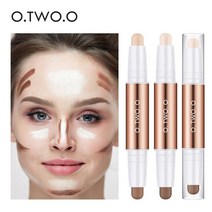 그림자 쉐딩 스틱 코 볼 컨투어 더블 헤드 컨투어 펜 워터프루프 매트 피니쉬 하이라이터, 04