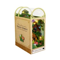 청년토이 DIY 북엔드 책꽂이 미니어처 동화마을, 반딧불 숲, 단품