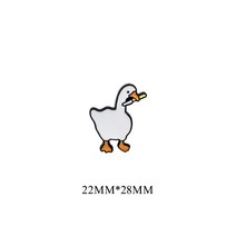 여자책가방 BROOCH 브로치 여성 개성 트렌드 큐티 오리 흉장 장식품 금속 뱃지 2350694744