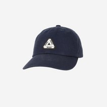 팔라스 워시트 트윌 트라이퍼그 6-패널 캡 네이비 - 22SS Palace Washed Twill Tri-Ferg 6-Panel Navy 571813