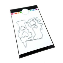 포카앨범 포카홀더 포토앨범 독창성 장화 꽃들 배경 장식 금속 절단 원판 diy 스크랩북, y0366-다이