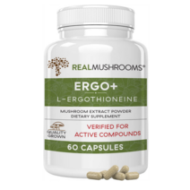 Real Mushrooms L-Ergothioneine 리얼머쉬룸 엘 에르고티오네인 60캡슐
