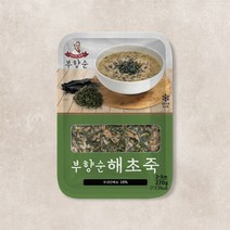 제주 부향순 해초죽 270g X 4팩 밀키트 제주맛집 직송