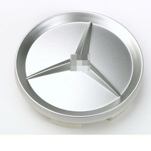 여러가지 색상 옵션 벤츠 휠캡 브라부스 휠커버 사과나무 AMG 마이바흐 A B C E S 클래스 GLA GLC GLE GL, 1, X.구형 무광 실버 1개개
