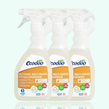 에코두 프랑스 아기욕조/욕실 세정제 무향 500ml 3개