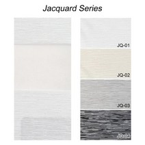 콤비블라인드 DIHIN 홈 커튼 블라인드 화이트 무선 롤러 창 음영 정전 얼룩말 도매, Jacquard+Contact Us