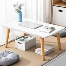 바보사랑 사각형 느티나무 테이블 (70cm) (화이트).디작소