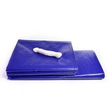 쉐이드마켓 방수 천막 최고급지, 천막320g (청색) 2.7m x 3.6m