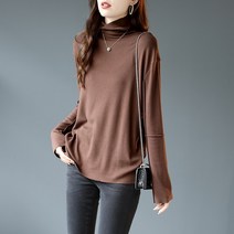 가을 초겨울 편안한 루즈핏 캐주얼 긴팔 긴소매 옷 의류 40대 50대 미시 젊은엄마 여성 출근룩 일상복 외출복 189