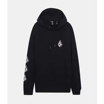 VOLCOM 볼컴 ICONIC STONE PO BLACK A4132103-BLK 아이코닉 스톤 풀오버
