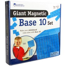 [Learning Resources] 특대형 자석 수모형 Giant Magnetic Base Ten Set, 1개