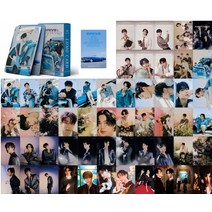 아이돌 포토카드 55 개/상자 Kpop Ateez 앨범 포토 카드 GOT7 lomo 아이돌 엽서 팬 컬렉션, 01 ATSRO-1